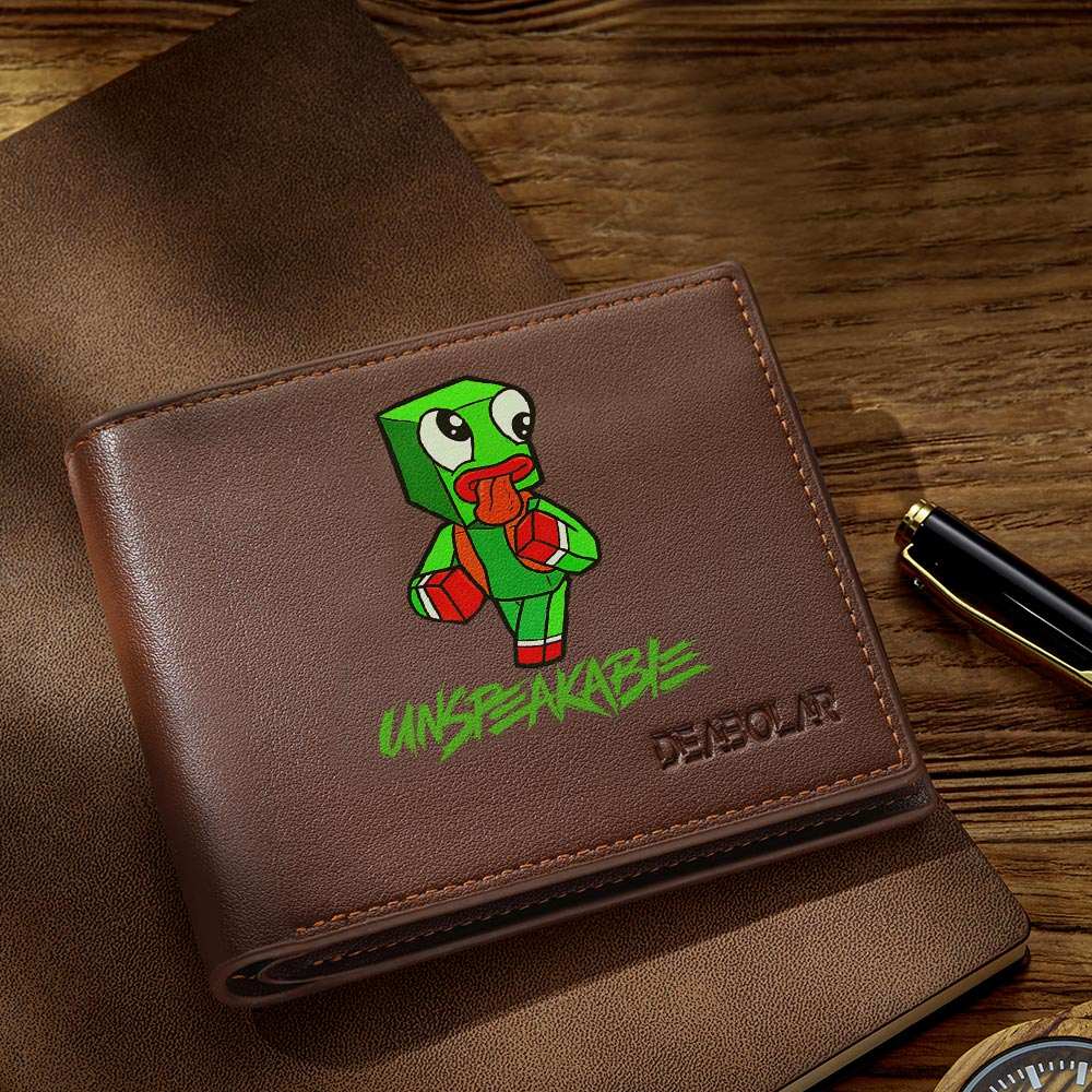 Unspeakable Wallet Cool Frog Wallet Gift for Unspeakable Funs