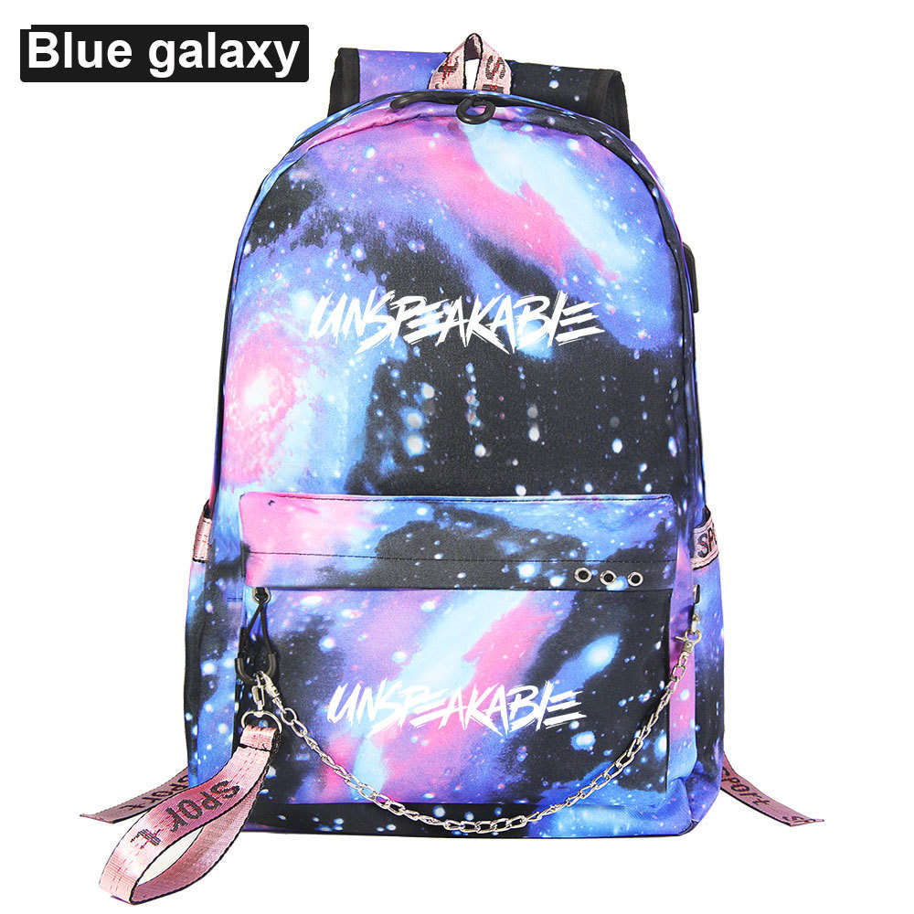 Unspeakable USB Casual Backpack, 14 Styles#5