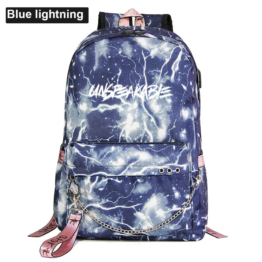 Unspeakable USB Casual Backpack, 14 Styles#14
