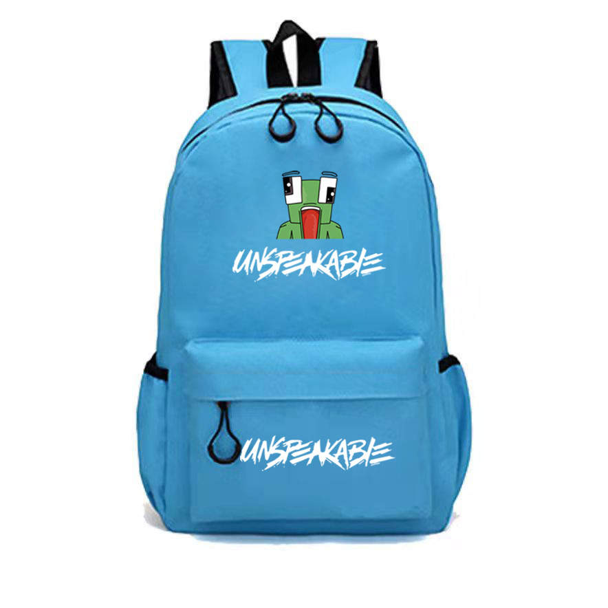 UNSPEAKABLE Canvas School Bag, Unspeakable Backpack#4