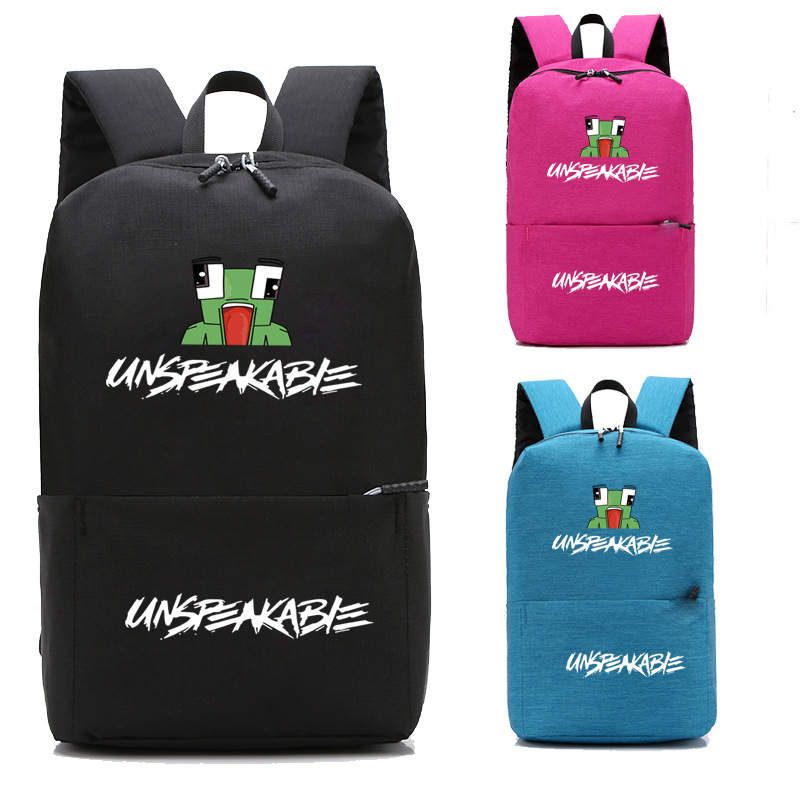 Unspeakable Backpack, Travel Bag, Computer Bag, Student Bag#3