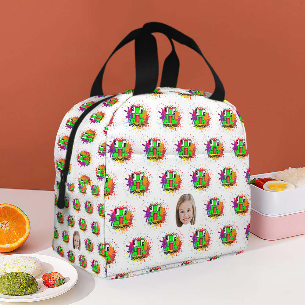 Unspeakable Backpack with Lunch Box Unspeakable Logo Heat Insulated Lunchbox