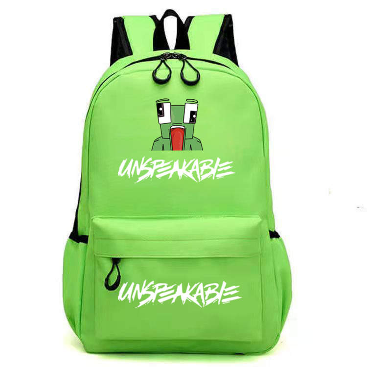 UNSPEAKABLE Canvas School Bag, Unspeakable Backpack#2