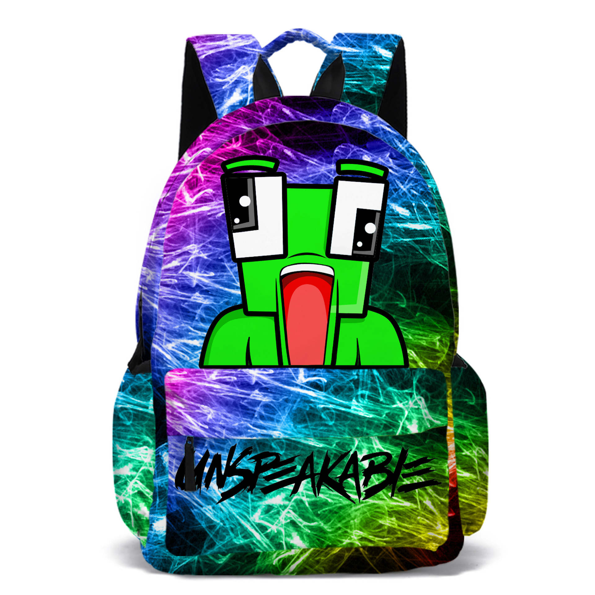 Unspeakable School Bag, Cartoon Cute Elementary School Backpack, Twill Cloth Anti-Spilling Water, Lightweight School Bag#6