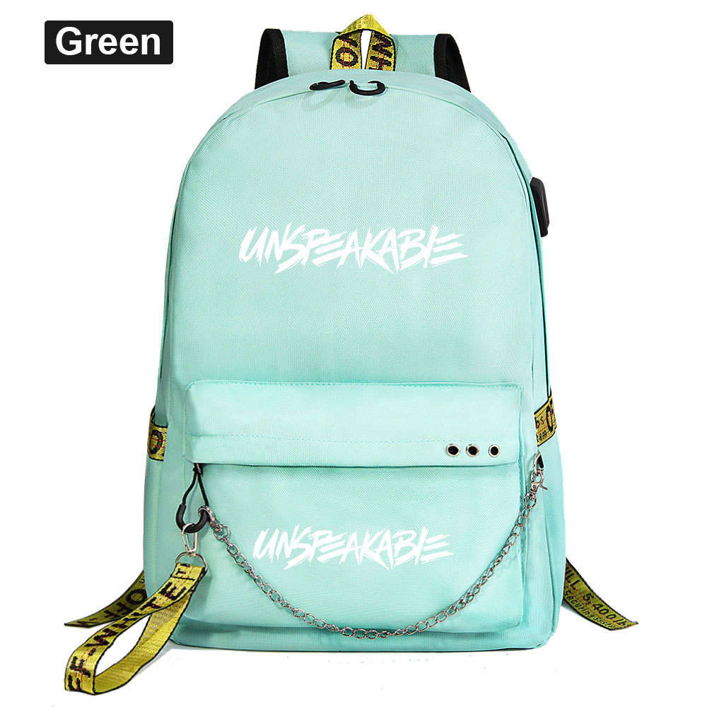 Unspeakable USB Casual Backpack, 14 Styles#7