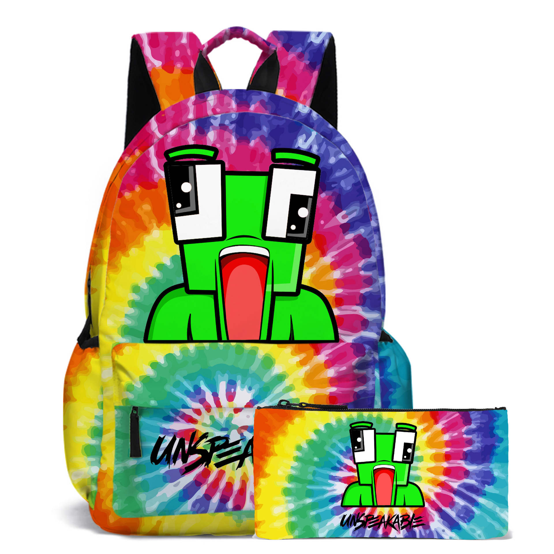 Unspeakable School Bag, Cartoon Cute Elementary School Backpack, Twill Cloth Anti-Spilling Water, Lightweight School Bag#1