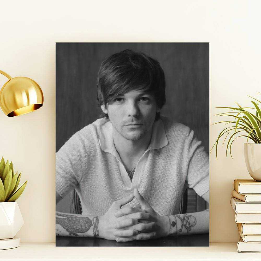 louis tomlinson eras theme tshirt | Canvas Print