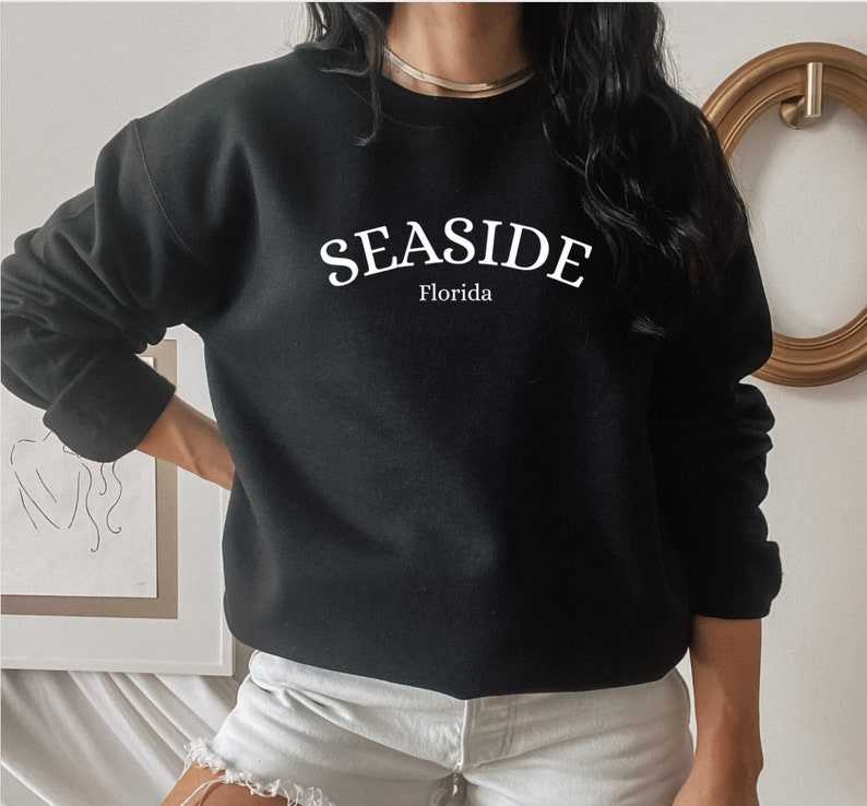 Seaside discount ribbed sweatshirt