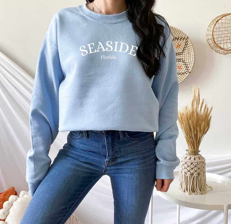 Ribbed best sale seaside sweatshirt