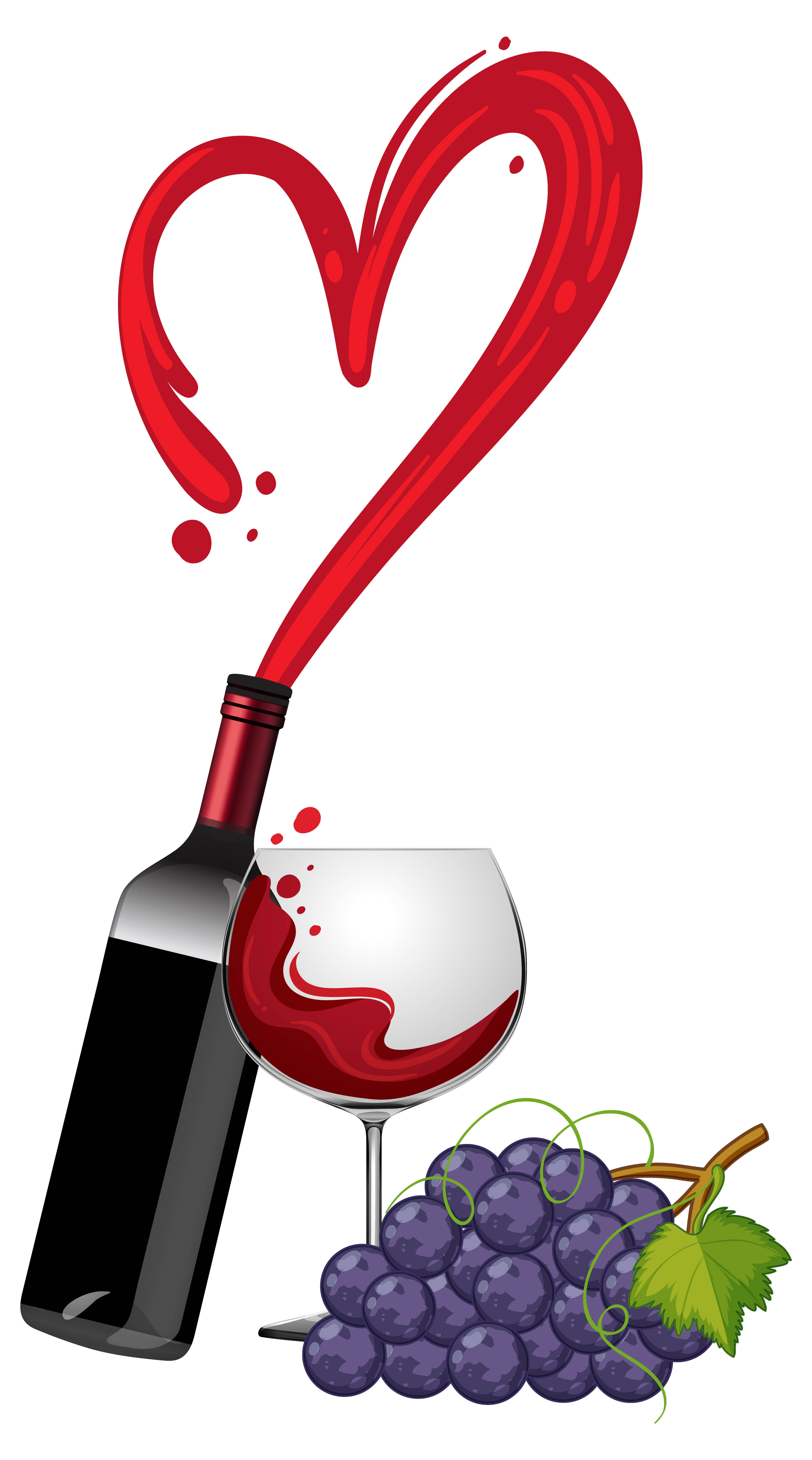 free clipart wine bottle glass