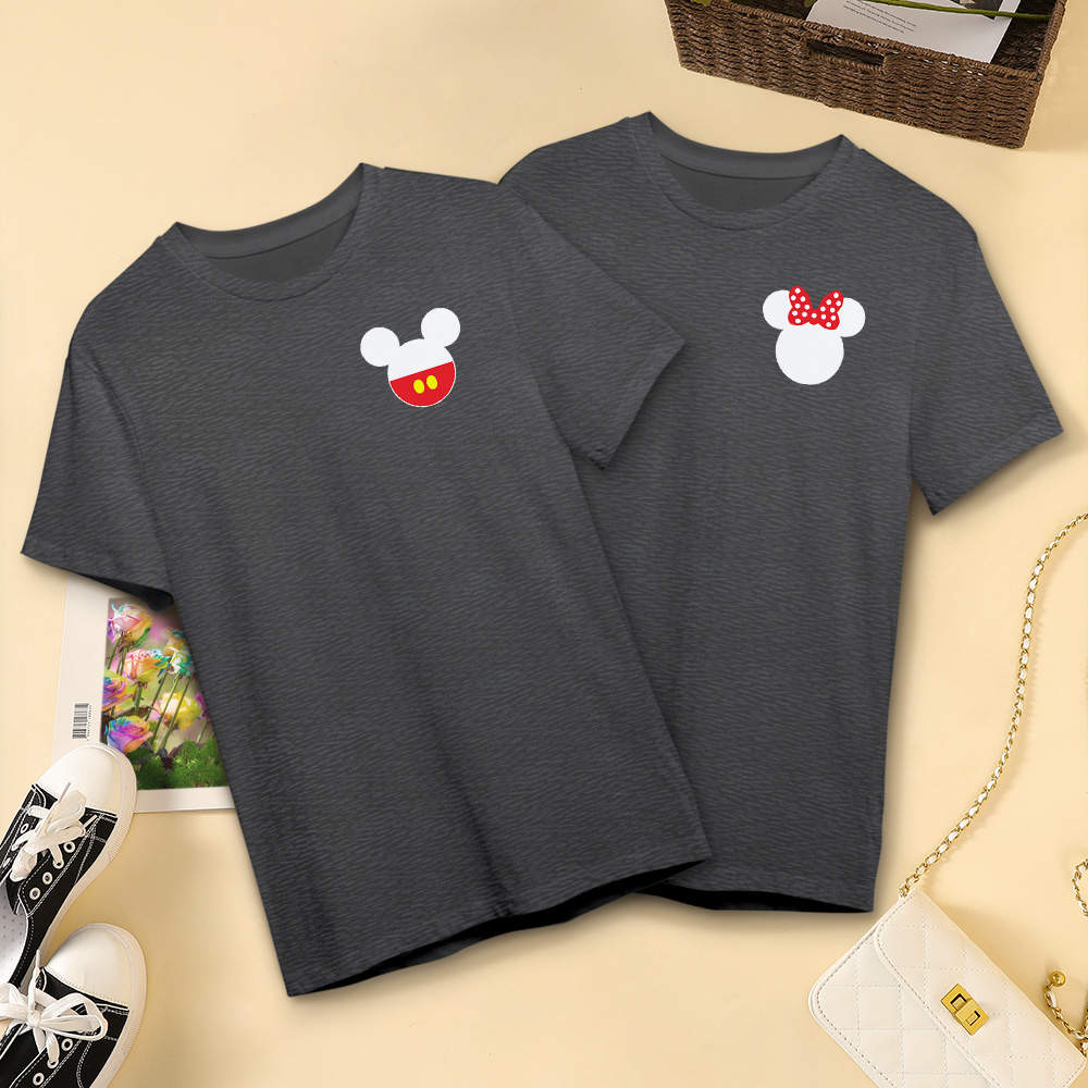 UNISEX Broke & Spoiled Disney couple shirts Couples Disney shirts matching  shirts Mickey Minnie Matching vacation shirts Disneyland tshirt