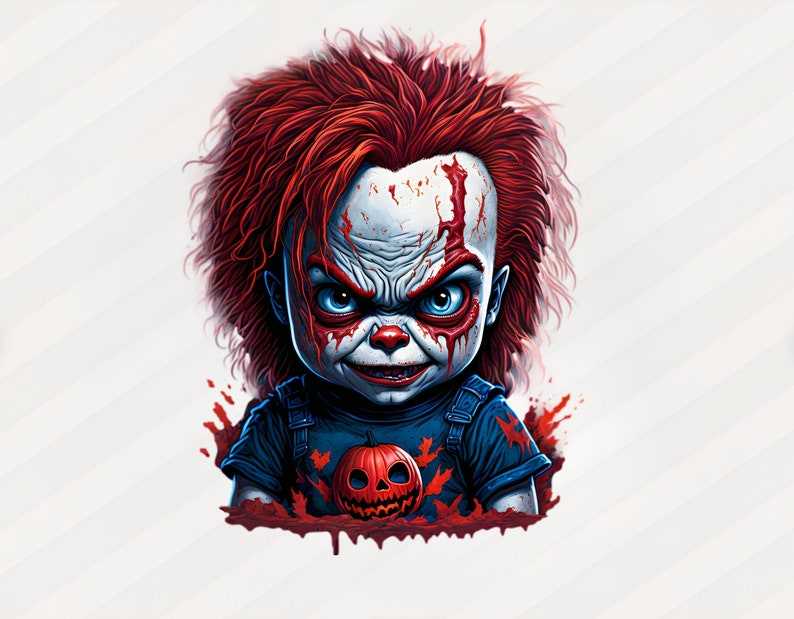 Horror Svg, Halloween Chucky Png#10
