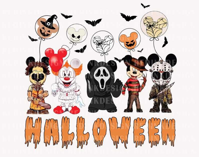 Horror Svg, Horror Characters PNG 
