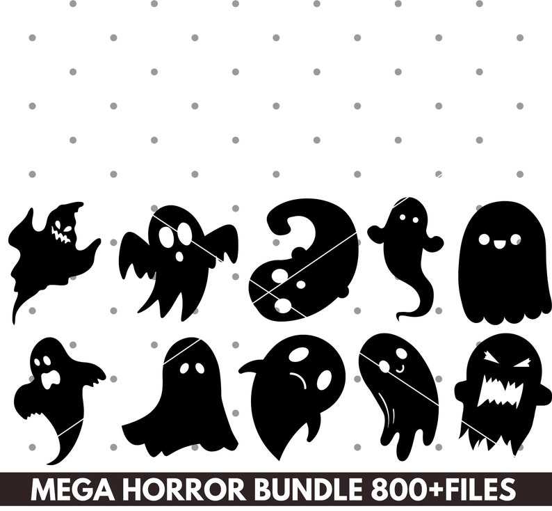 Horror Svg Bundle, Horror Characters Svg Ghost Svg Download#7