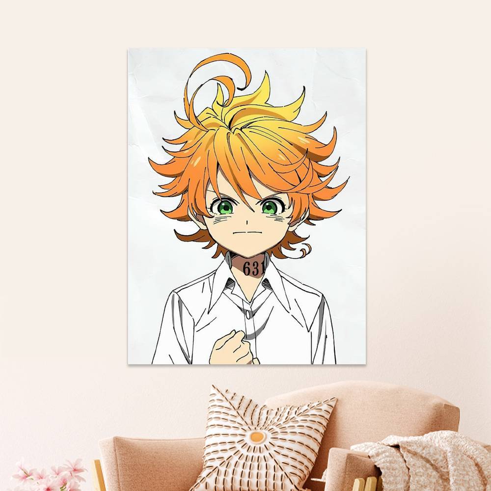 Big Poster Anime The Promised Neverland LO12 90x60 cm