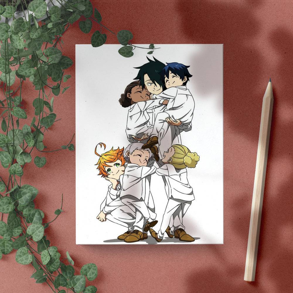 Norman (The Promised Neverland) - White Background | Greeting Card