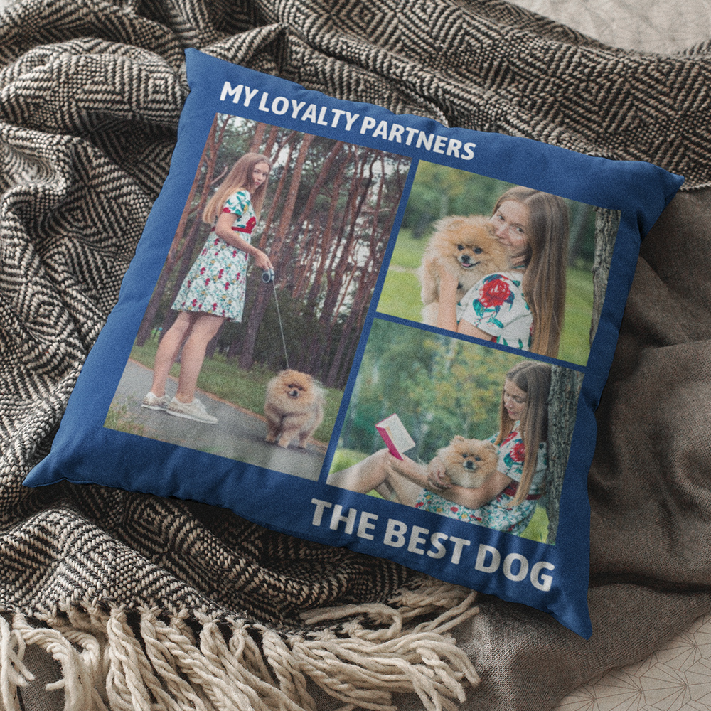 Custom Photo Collage Pillow Personalized Photo Gifts Unique Customized