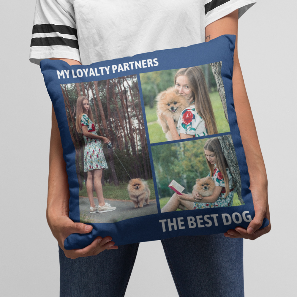 Custom Photo Collage Pillow Personalized Photo Gifts Unique Customized