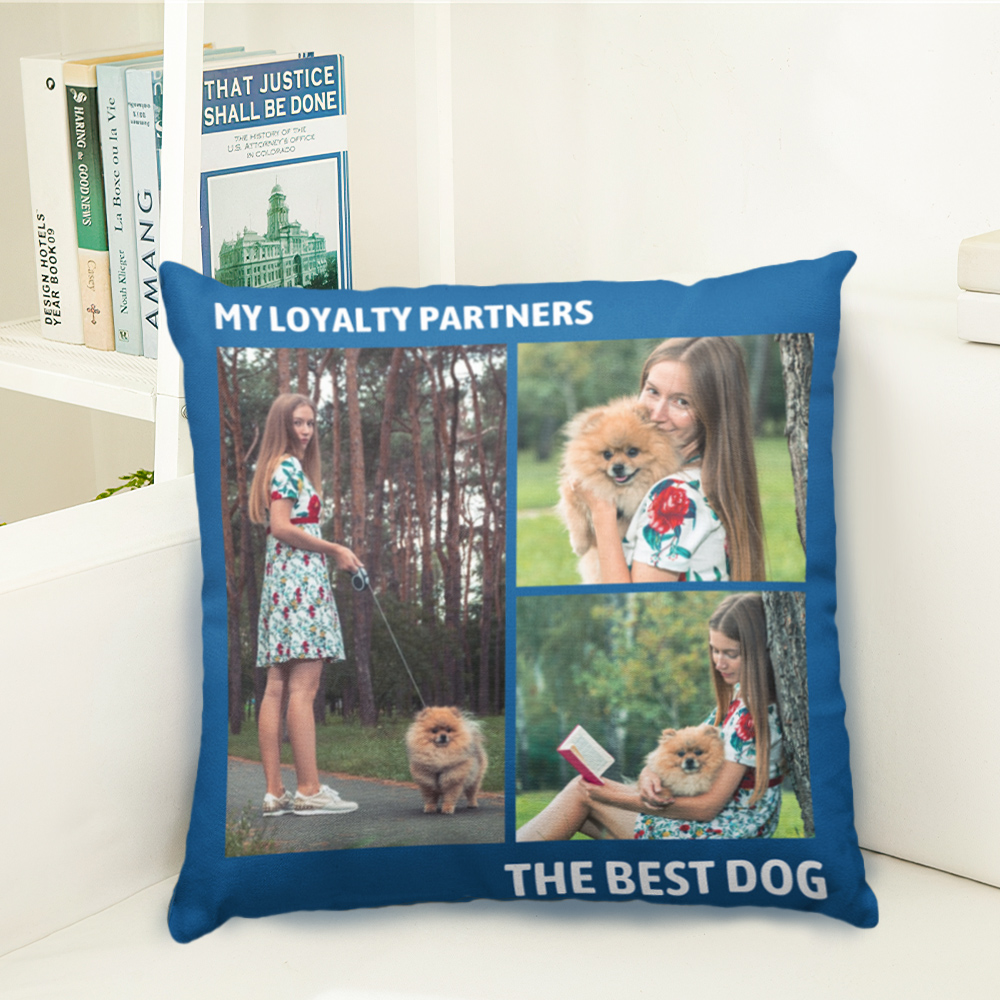 Custom Photo Collage Pillow Personalized Photo Gifts Unique Customized