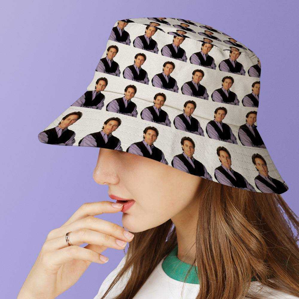 Fisherman's hat with all-over print