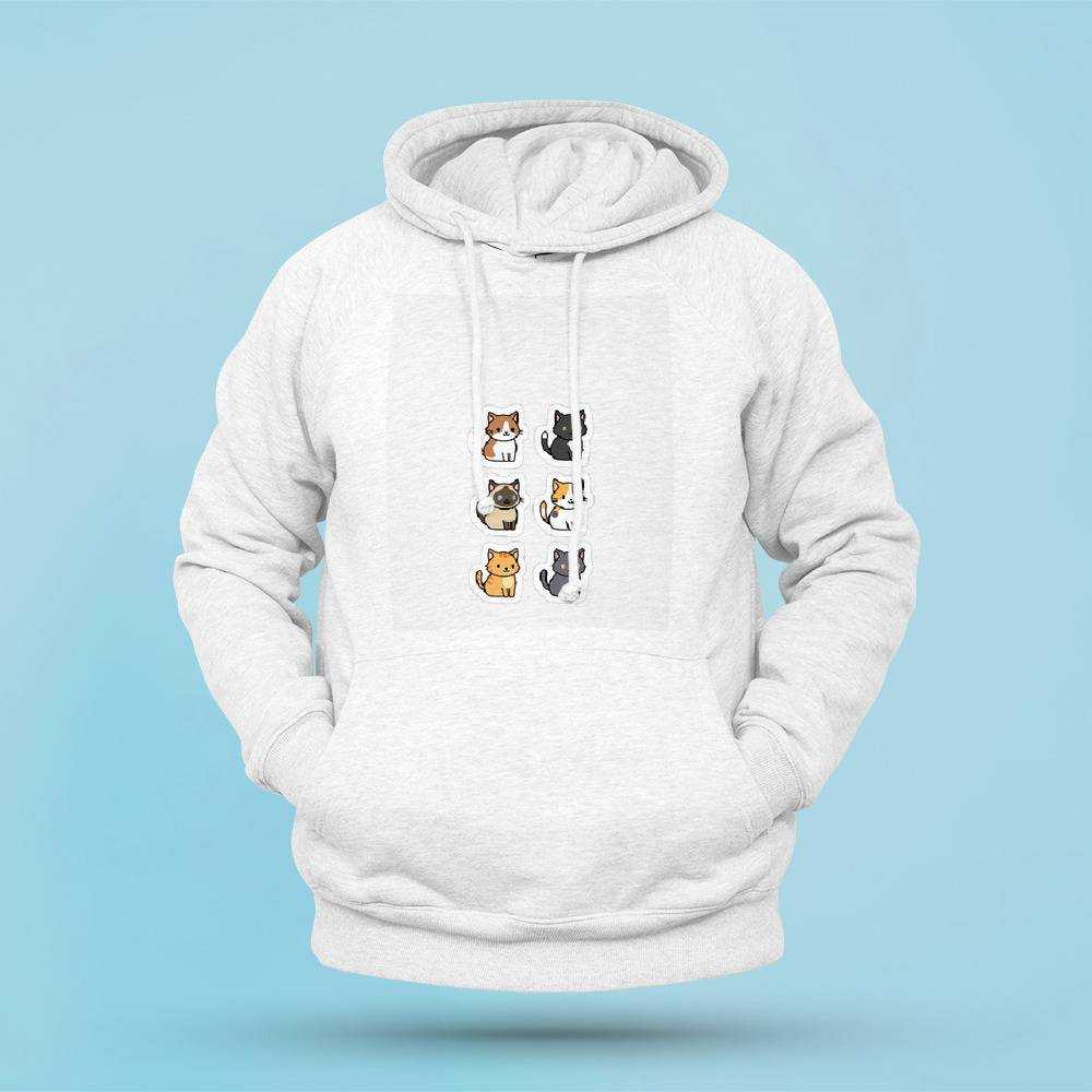 Meow-Tastic Cat Sweatshirt - Unisex Hoodie with Hidden Humor – Chikara  Houses