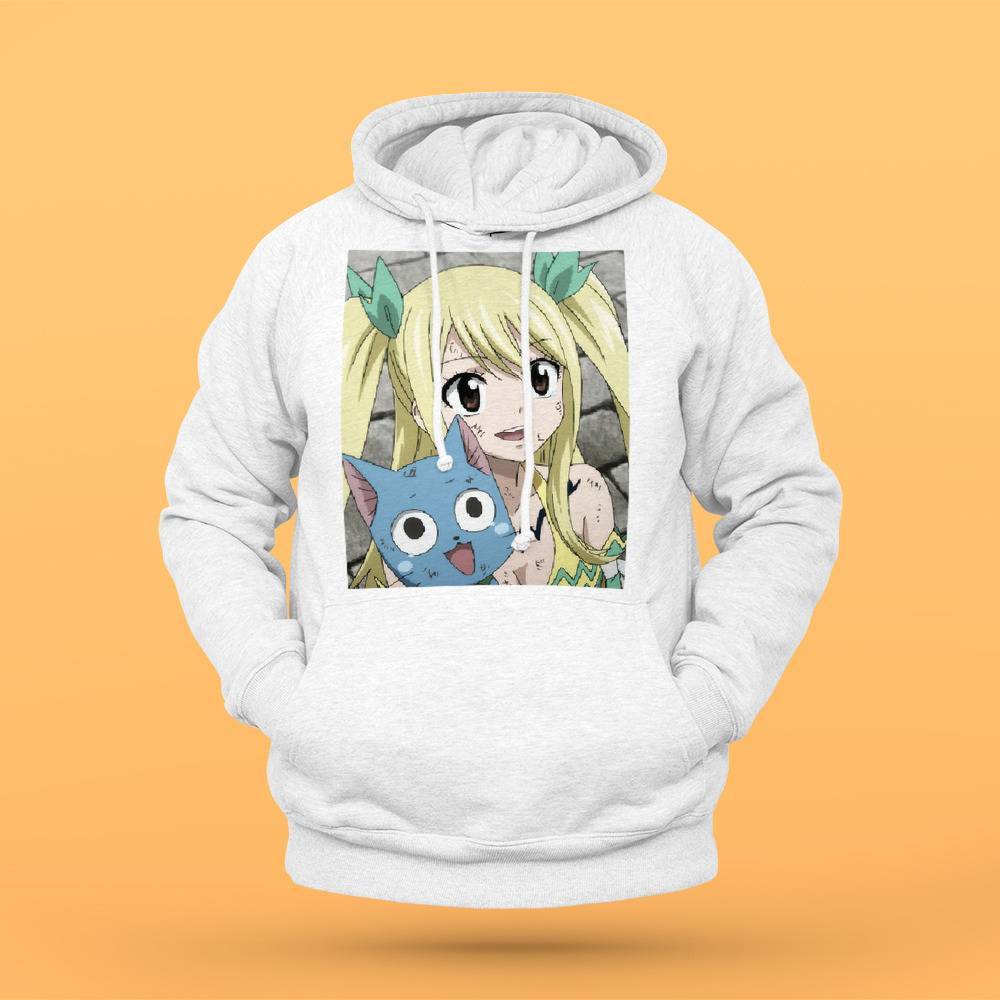 Fairy tail happy hoodie online