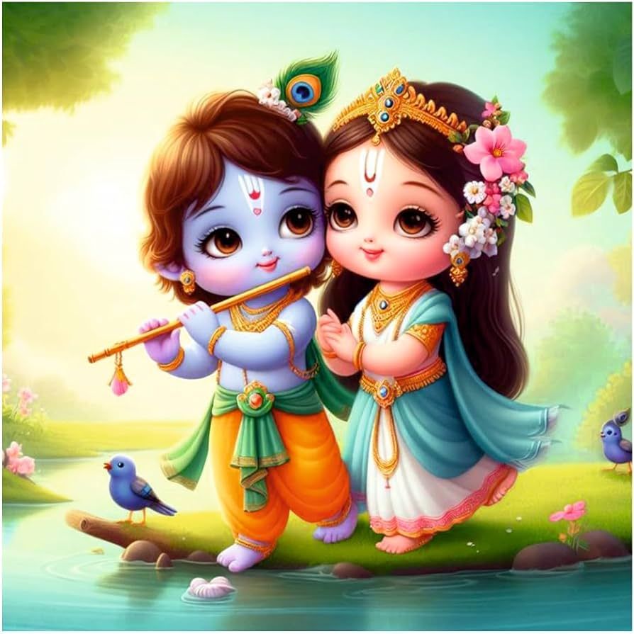 Cute Radha Krishna Love Wallpaper Hd