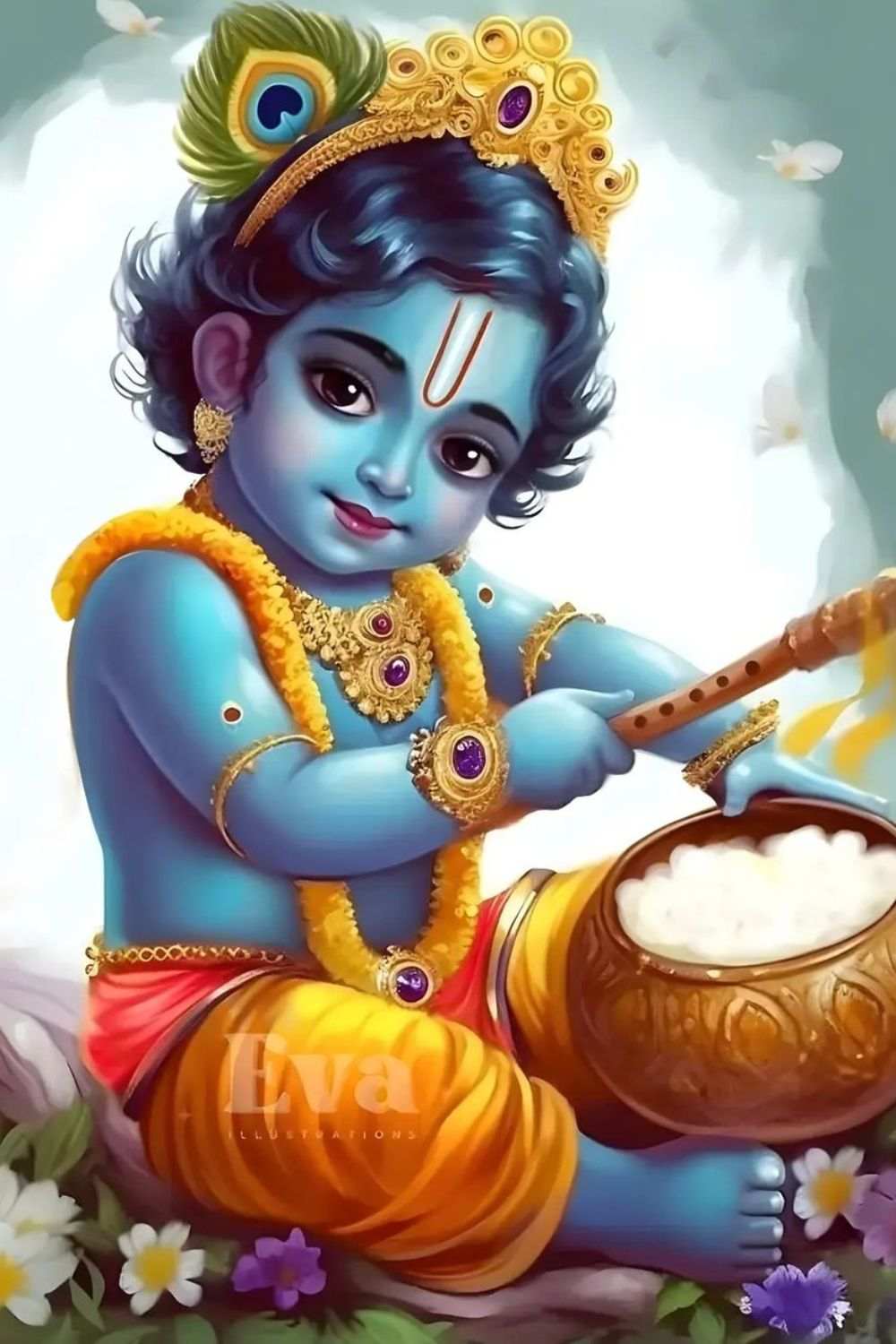 Little Krishna Wallpaper, little krishna hd wallpaper, little krishna images hd 4