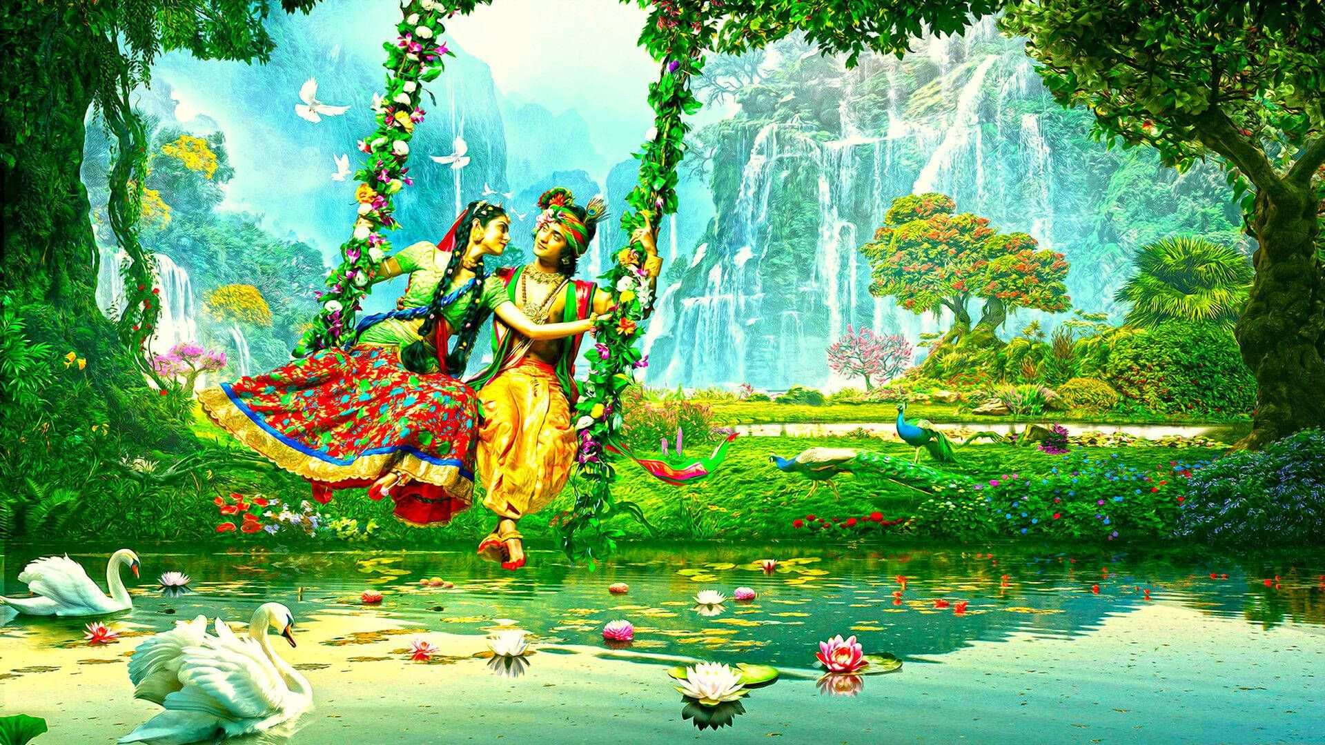 love Romantic Radha Krishna Wallpaper Hd, love radha krishna wallpaper, radha krishna image love 47