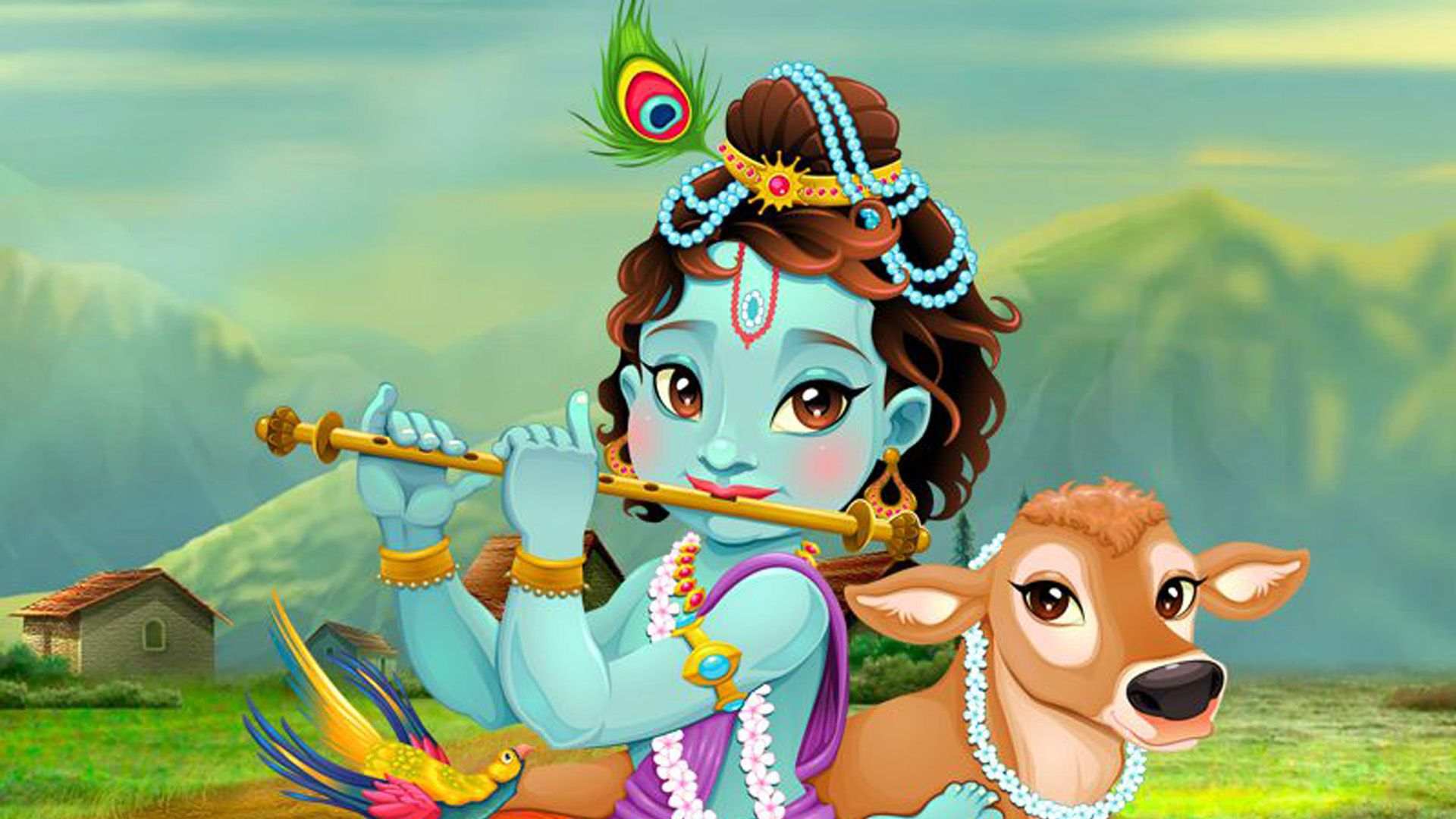 Little Krishna Wallpaper, little krishna hd wallpaper, little krishna images hd 25
