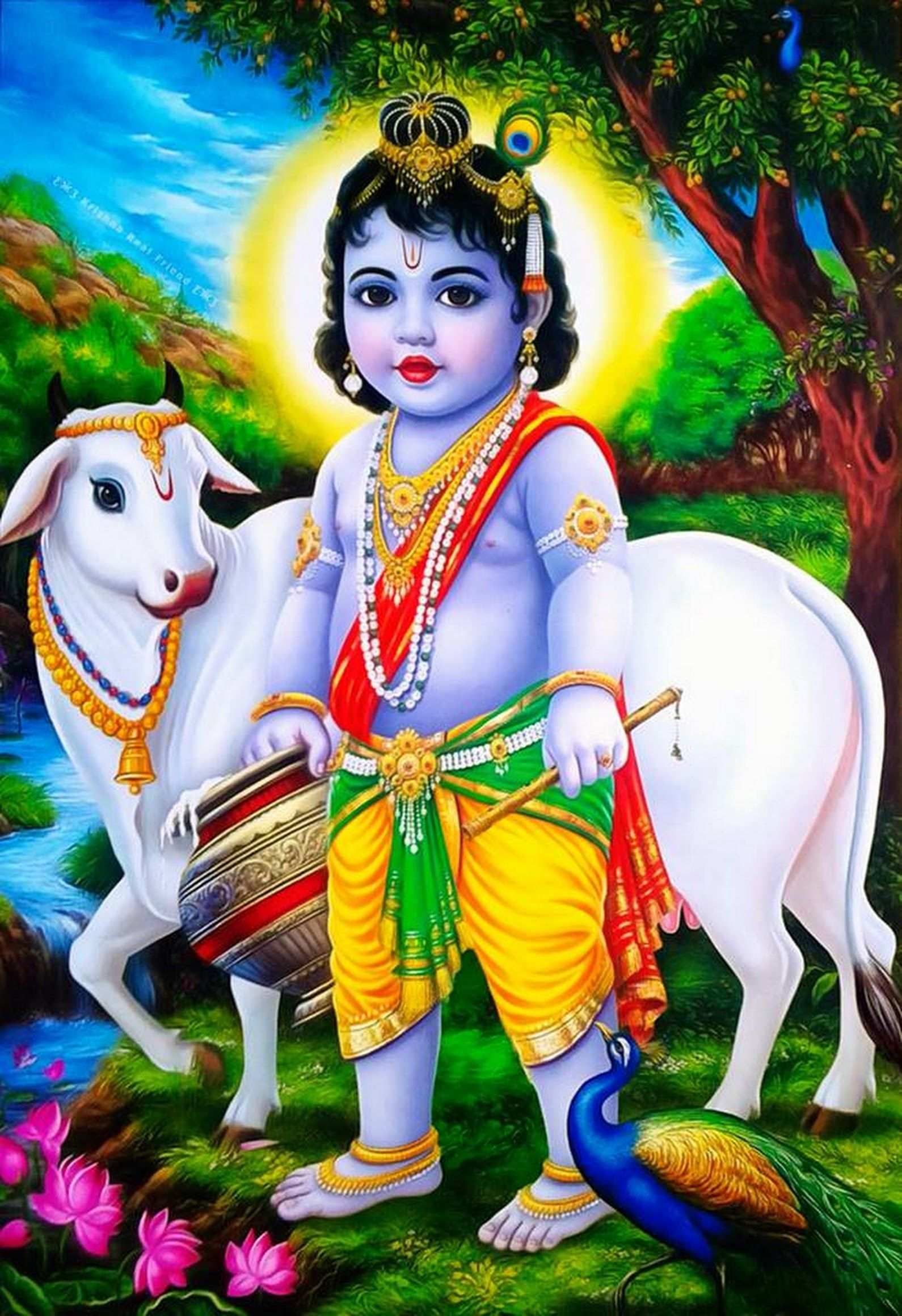 Little Krishna Wallpaper, little krishna hd wallpaper, little krishna images hd 3