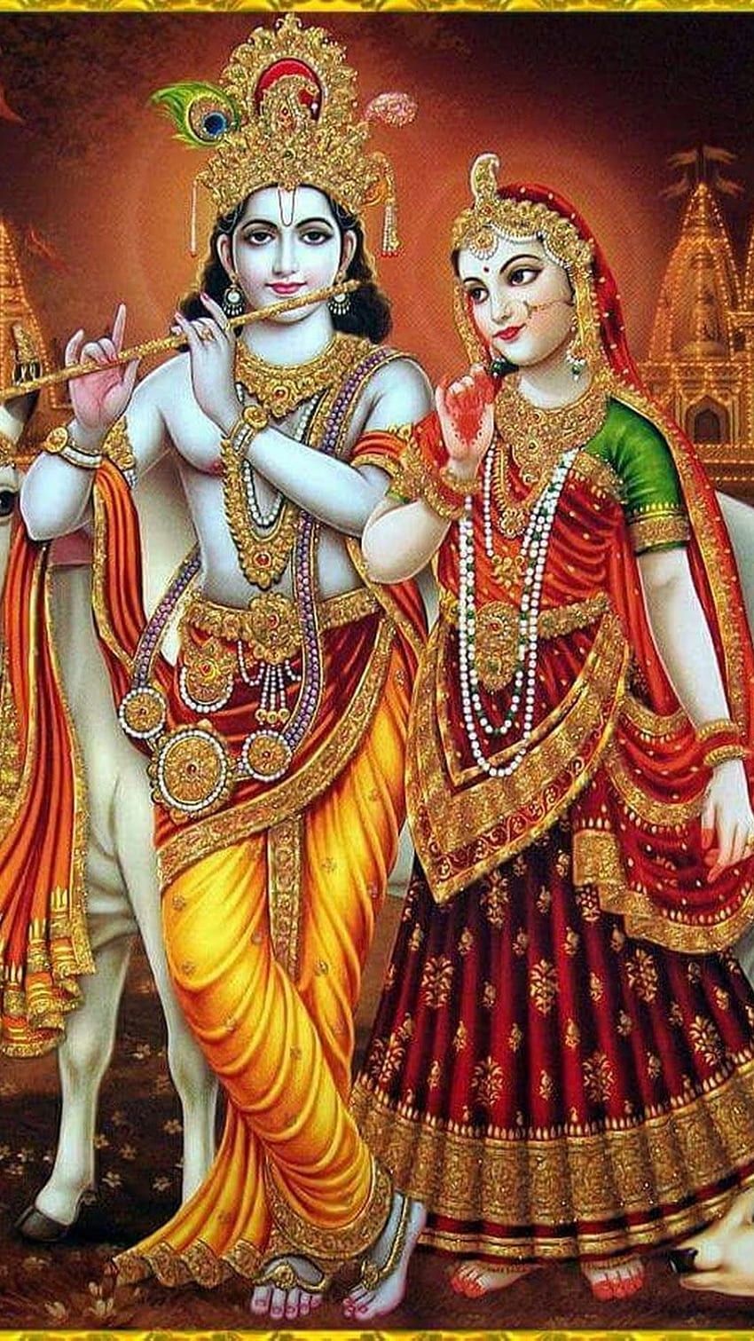 radha krishna lock screen wallpaper hd 4k