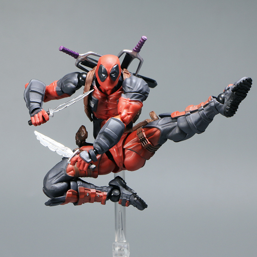 Download Deadpool Silly Pose 4k Marvel Iphone Wallpaper | Wallpapers.com