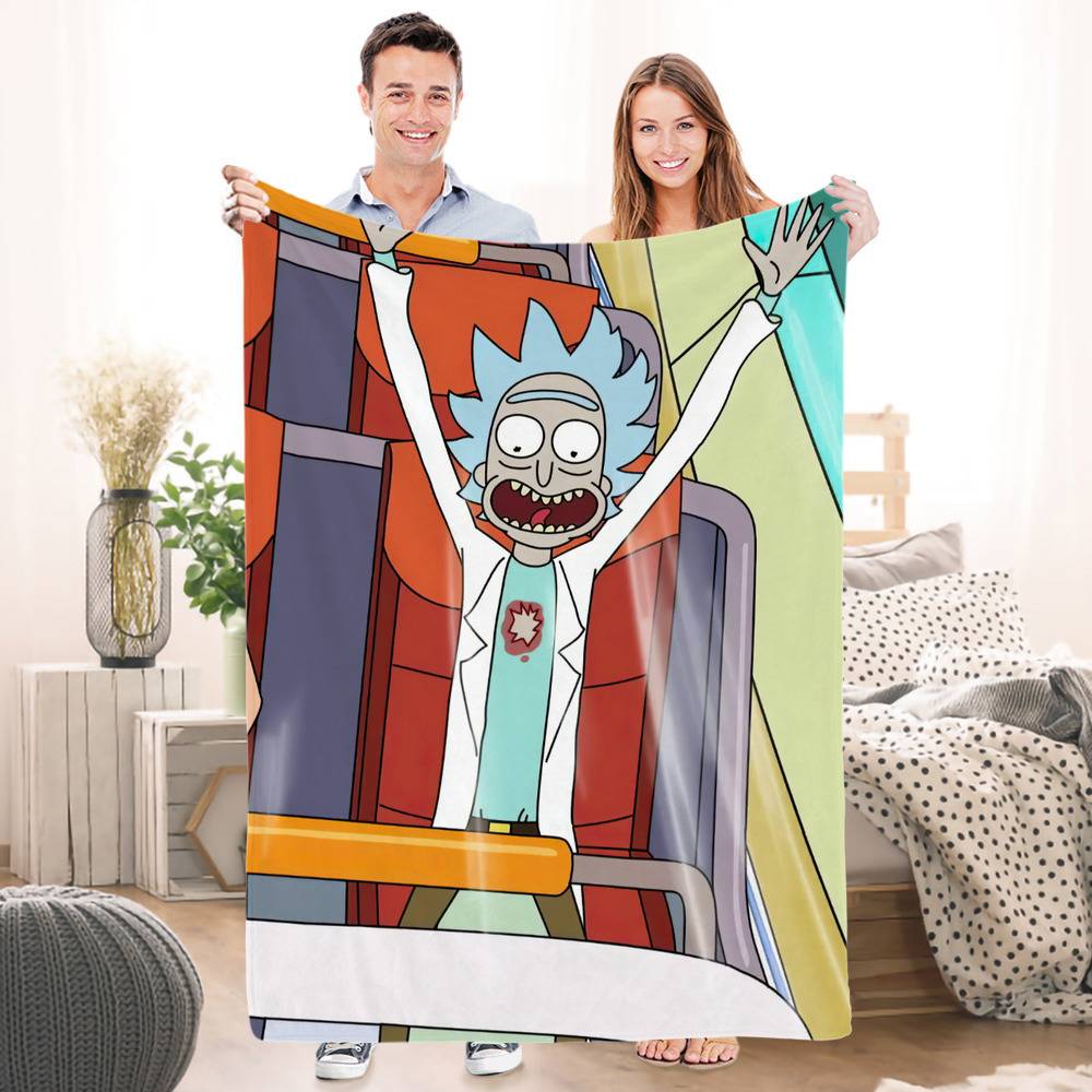 Rick and morty discount quilt