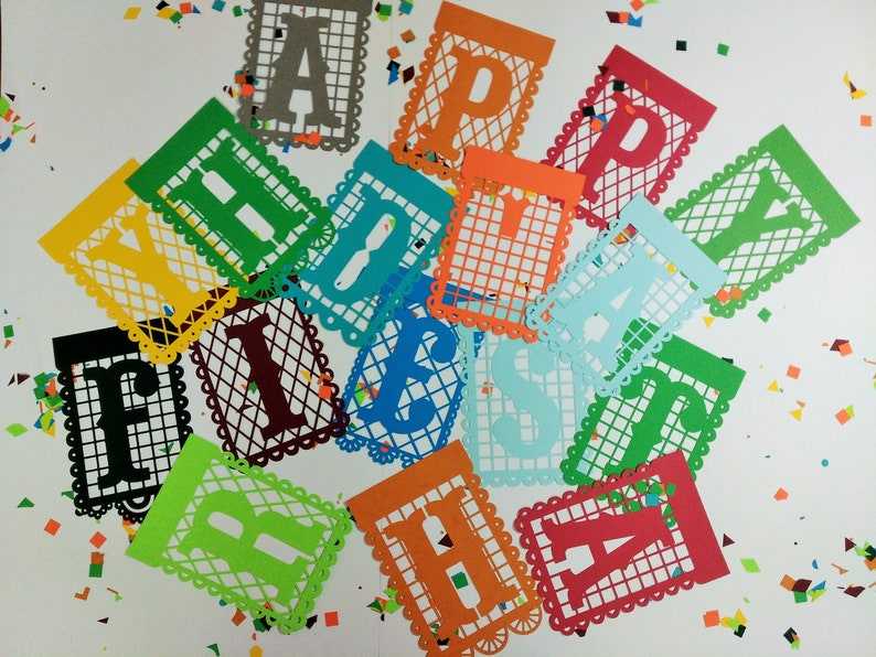 38 SVG Cut Files Cricut Alphabet and Numbers Templates Papel Picado Banners Silhouette Banner Svg#3