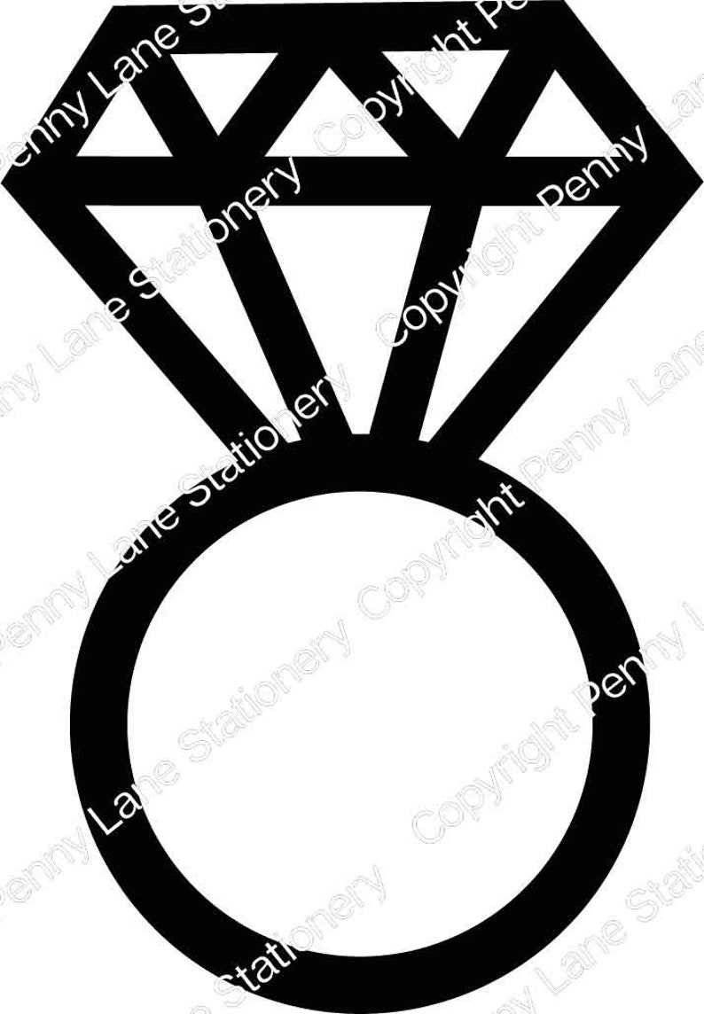 Engagement Ring SVG Cut File Banner Svg#4