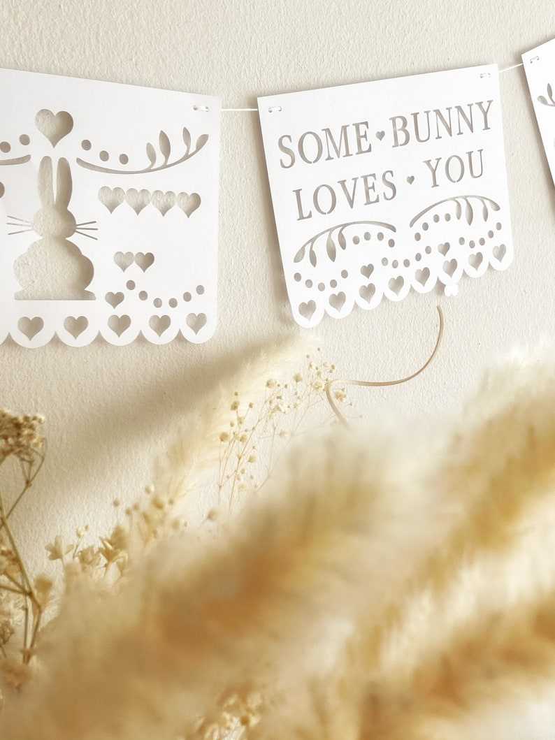 Happy Easter Banner SVG Bundle Silhouette Banner Svg#6