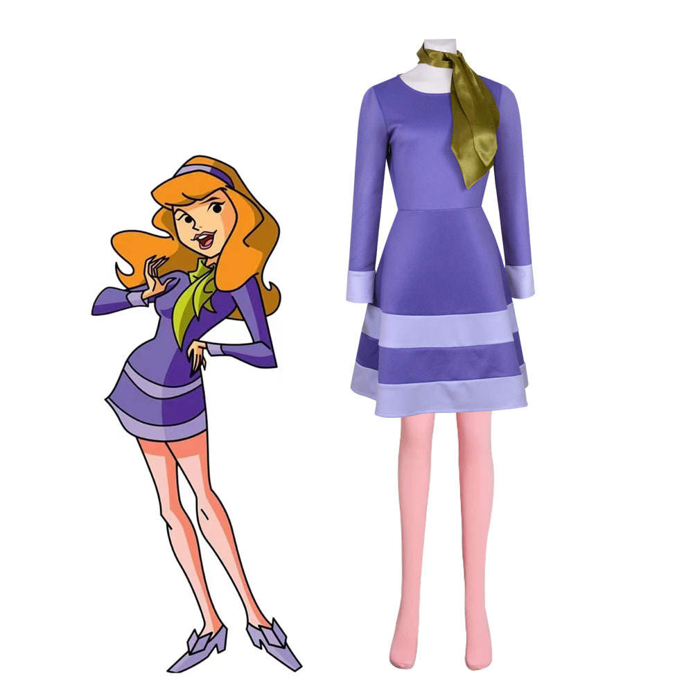 Scooby Doo Velma Daphne Deluxe STD Size Ladies Costume