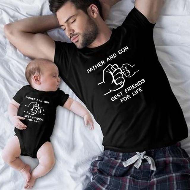 Dad kid hot sale matching shirts