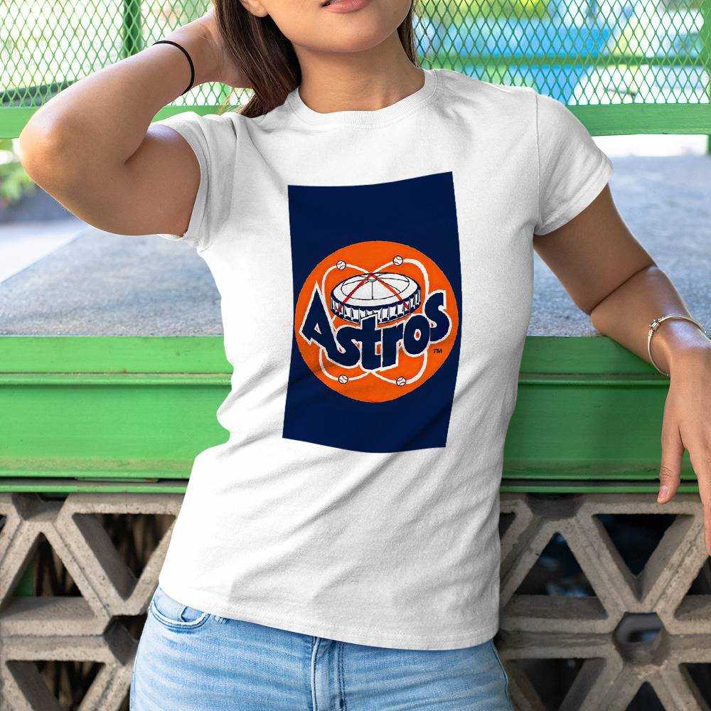 Astros T-shirt Astros Photo T-shirt Cotton Shirt