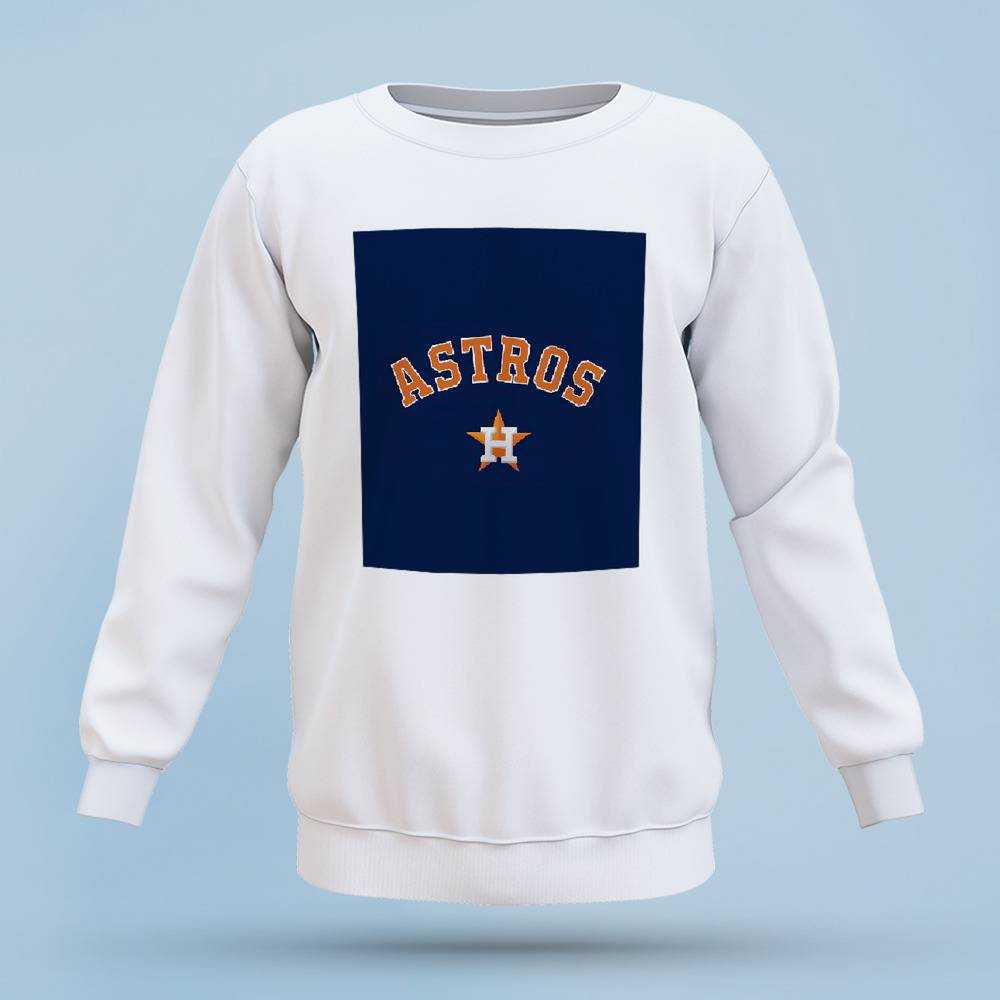 Astros Sweatshirt Classic Sweatshirt Astros Photo Sweatshirt