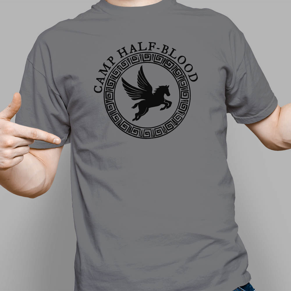 High-Quality Camp Half Blood logo T-shirt, Easy to Match