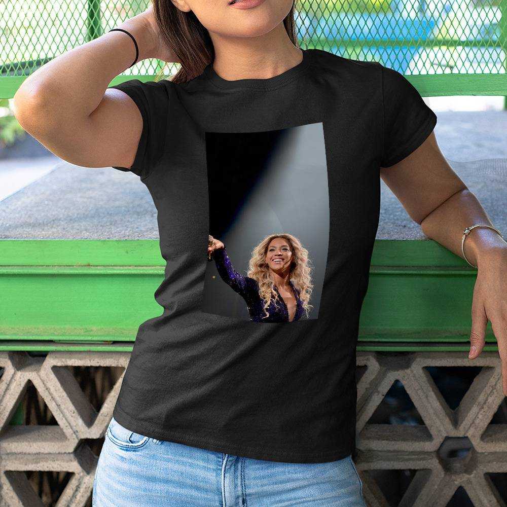 Beyonce T-shirt Beyonce Tour T-shirt Cotton Shirt
