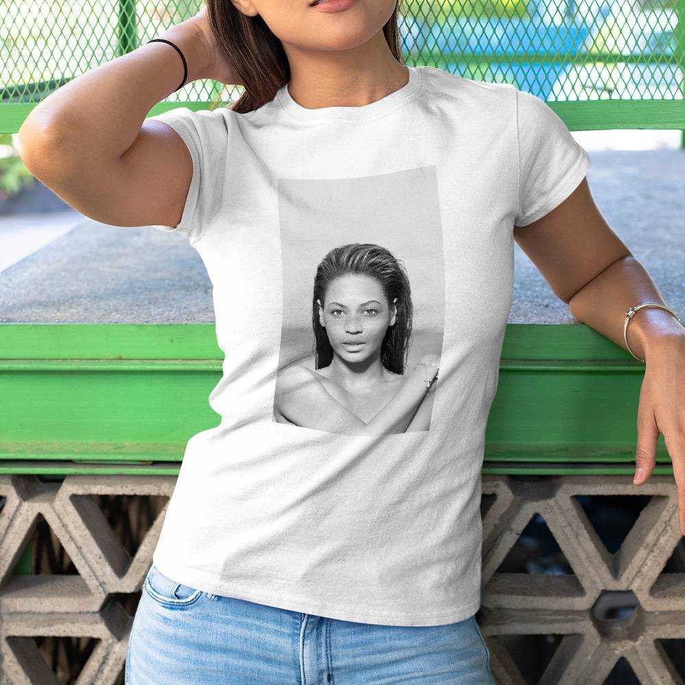 Beyonce white t store shirt