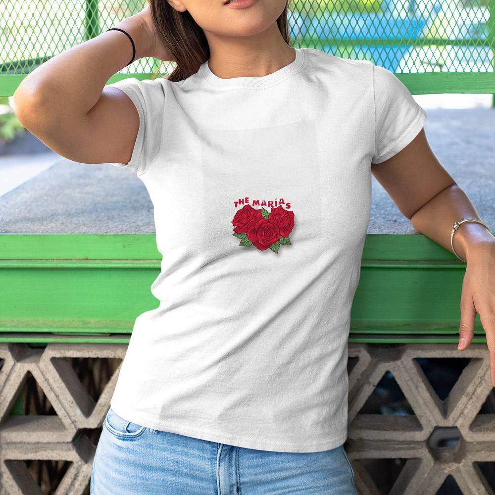 classic embroidered tee – The Marias