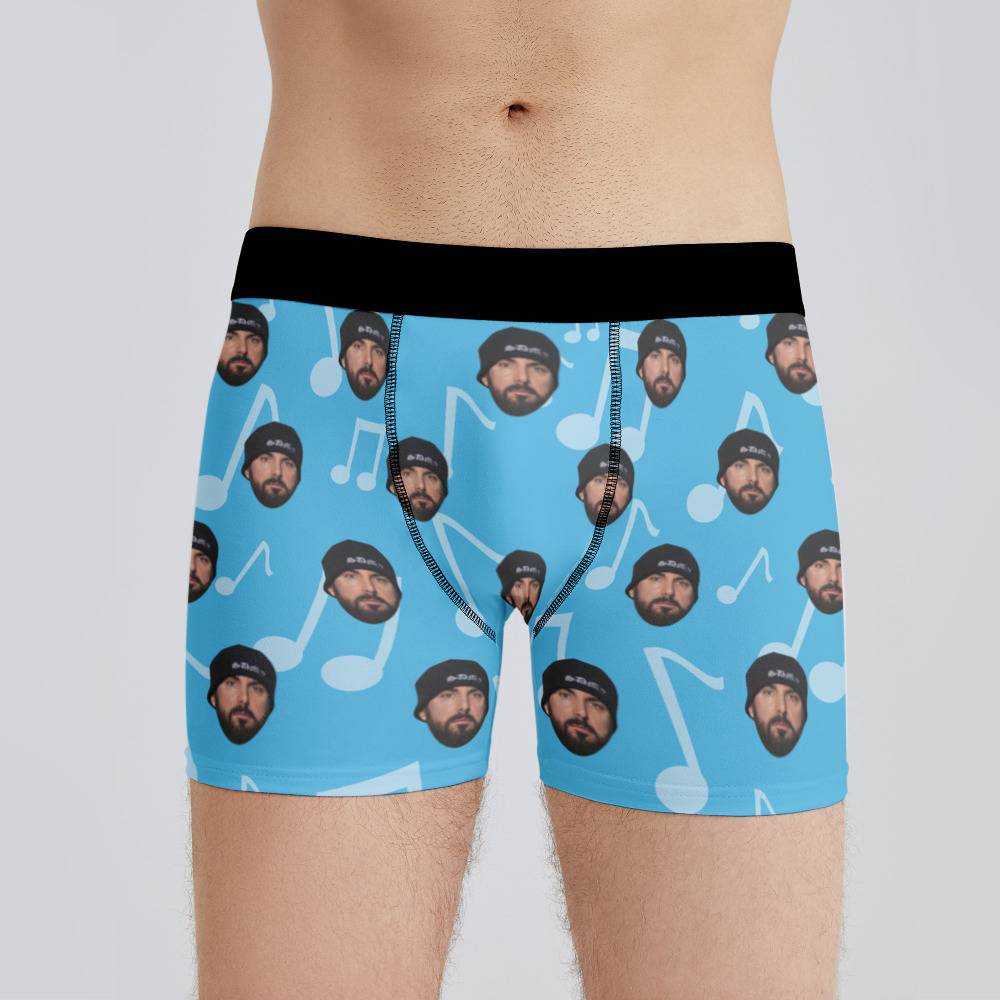 Black Label Society Boxers Custom Photo Boxers Men's Underwear