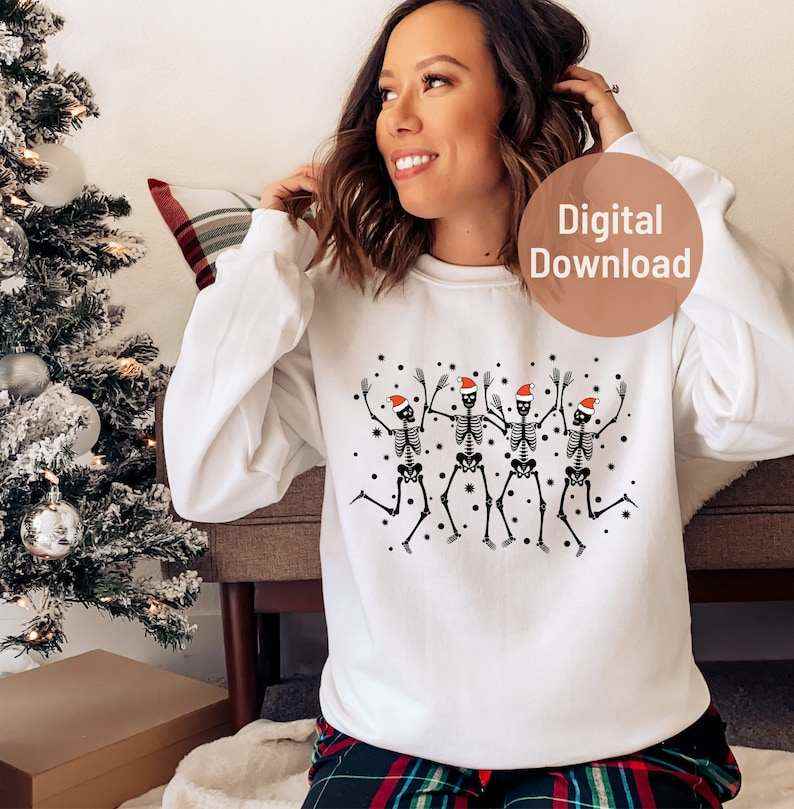 Dancing Skeleton Svg