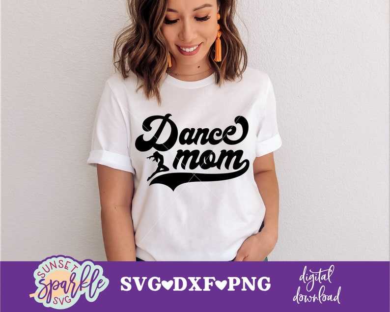 Dance Mom Svg, Dance Mom SVG - Dance svg - Mom svg - Instant Download - Dance Mom Life svg files#1