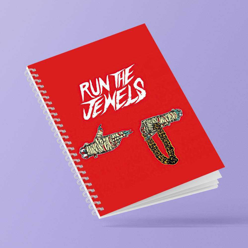 Run The Jewels Spiral Bound Notebook Journal Diary Run The Jewels Photo  Notebook