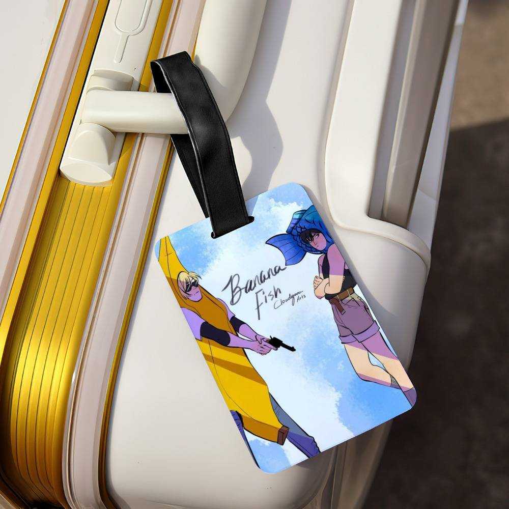 Banana Fish Luggage Tag Fly Boy In The Sky Classic Celebrity Luggage Tag
